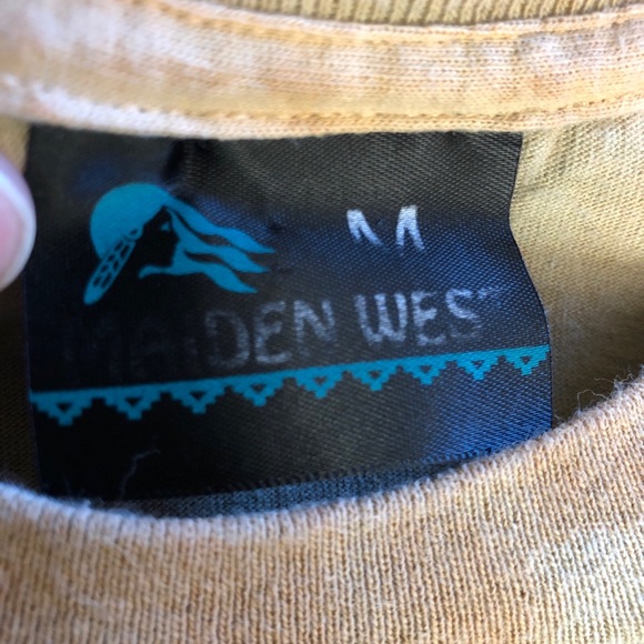 Vintage Single Stitch Hawaiian Islands Map T Shirt Mens Medium Made in USA - Picture 9 of 10